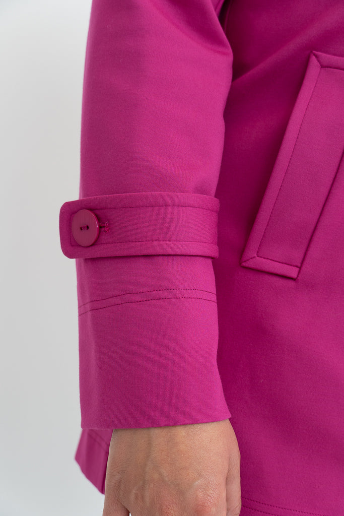 Tulip Jacket, Magenta, Modal