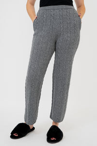 Ventura Pants, Grey, Wool Cashmere