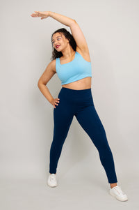 Yoko Bra, Sky Blue, Cotton  - Final Sale