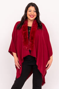 Zsa Zsa Wrap, Burgundy