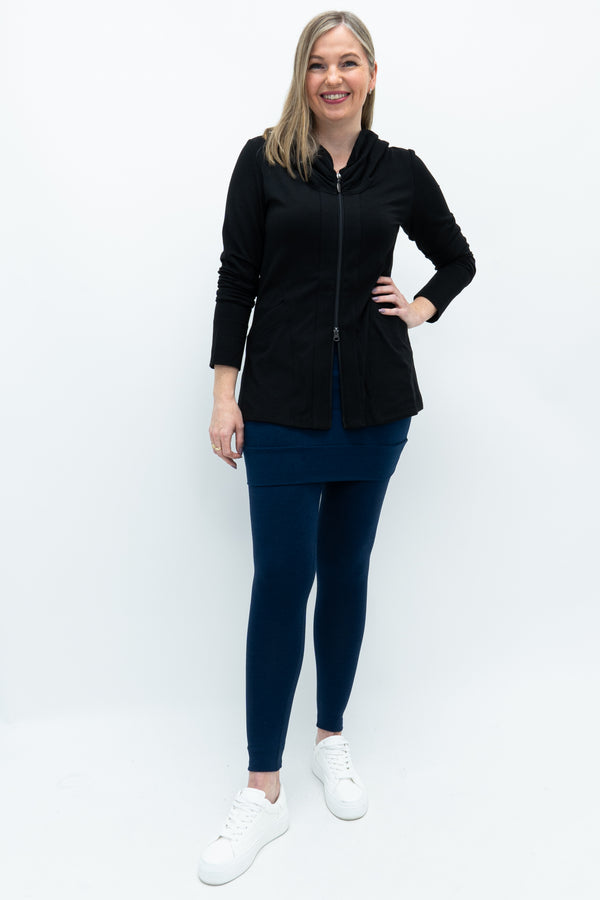 Whistler Skirt, Indigo, Bamboo - Final Sale