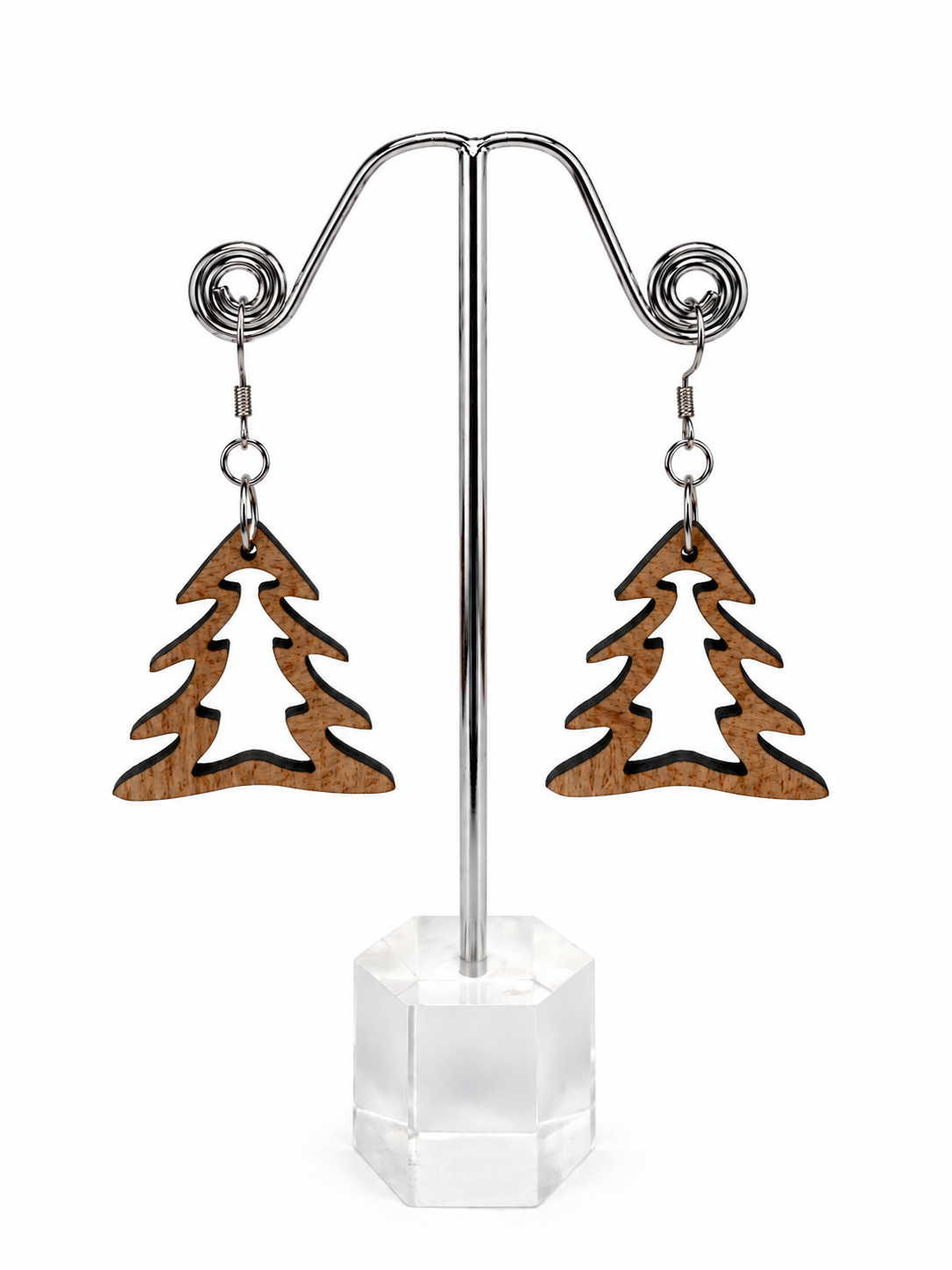 Evergreen Tree Dangle Earrings