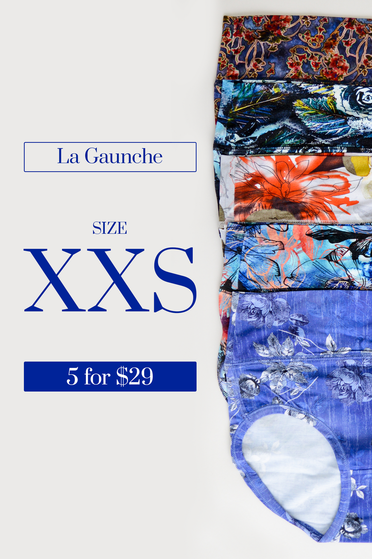 La Gaunche Assortie - Taille: TRÈS PETIT