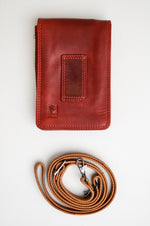 Adrian Klis 1718 Organizer Red/Tan, Leather