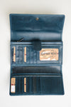 Adrian Klis 105 Ladies Wallet, Blue, Leather