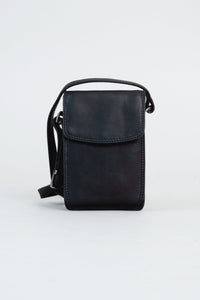 Adrian Klis 1718 Organizeur noir, cuir de buffle