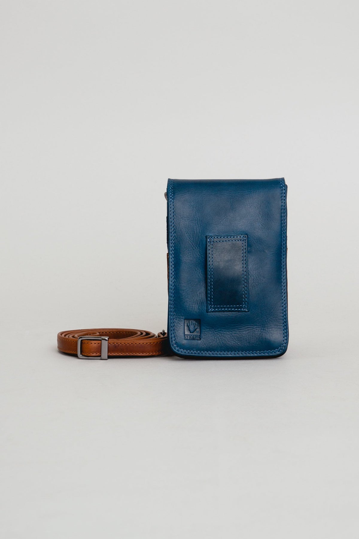 Adrian Klis 1718 Organizer Blue/Natural, Leather