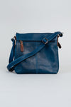 Adrian Klis 1740 Purse, Blue/Tan, Leather