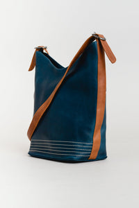 Adrian Klis 1787 Shoulder Bag, Blue, Leather