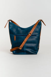 Adrian Klis 1787 Shoulder Bag, Blue, Leather