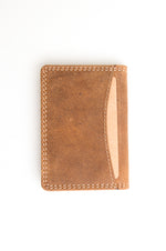 Adrian Klis 223 Business Card Holder, Buffalo Leather