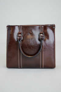 Bella Handbag, Tan, Leather