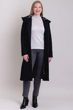 Britt Coat, Charcoal, Wool