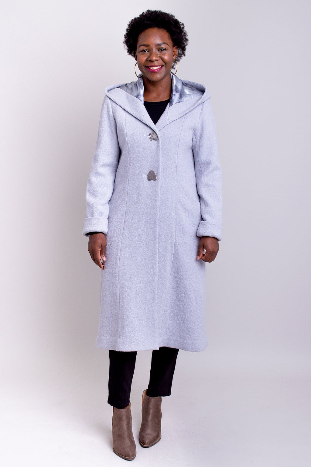 Women grey new arrivals wool coat