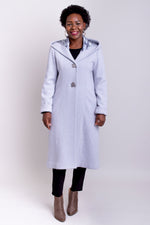 Britt Coat, Sleet Grey, Wool