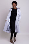 Britt Coat, Sleet Grey, Wool