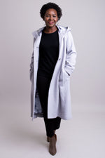 Britt Coat, Sleet Grey, Wool