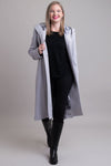 Britt Coat, Sleet Grey, Wool