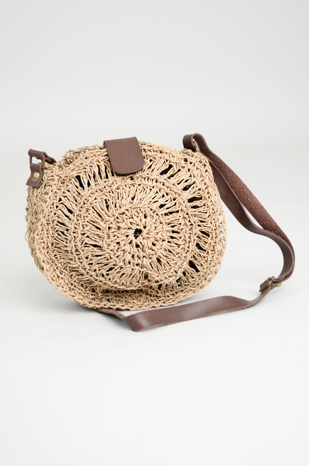 Anthropologie Top Handle Round Rattan Wicker Purse Crossbody Bag with Handle  NWT | eBay