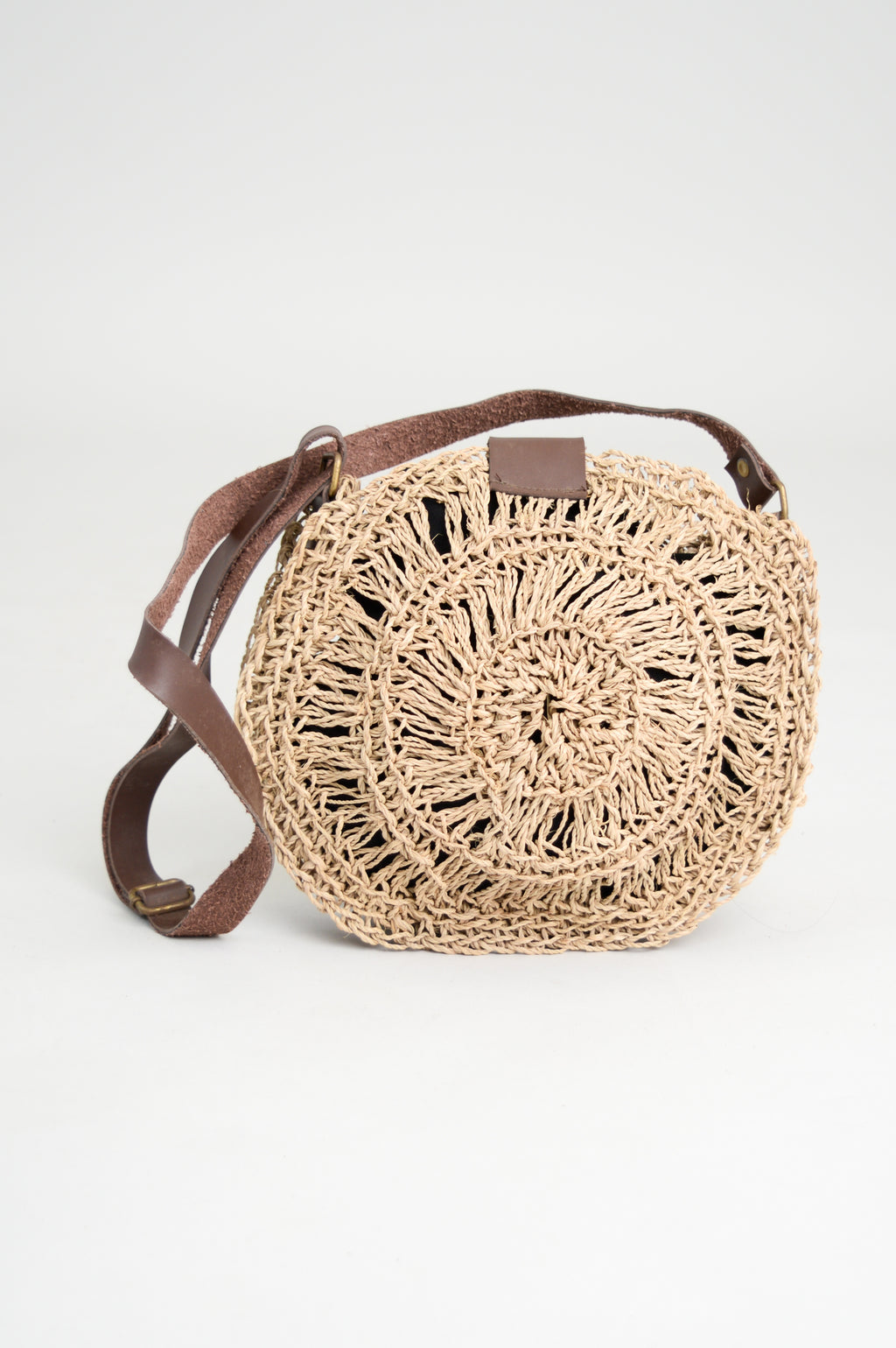 KALPA Crochet Boho Circle Cross Body Handbag – AURA QUE
