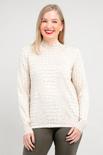 Cameron Sweater, Croco Tana, Bamboo Cotton - Final Sale