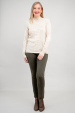 Cameron Sweater, Croco Tana, Bamboo Cotton