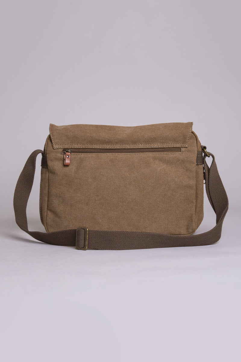 Outlook Canvas Bag, Brown - Blue Sky Clothing Co
