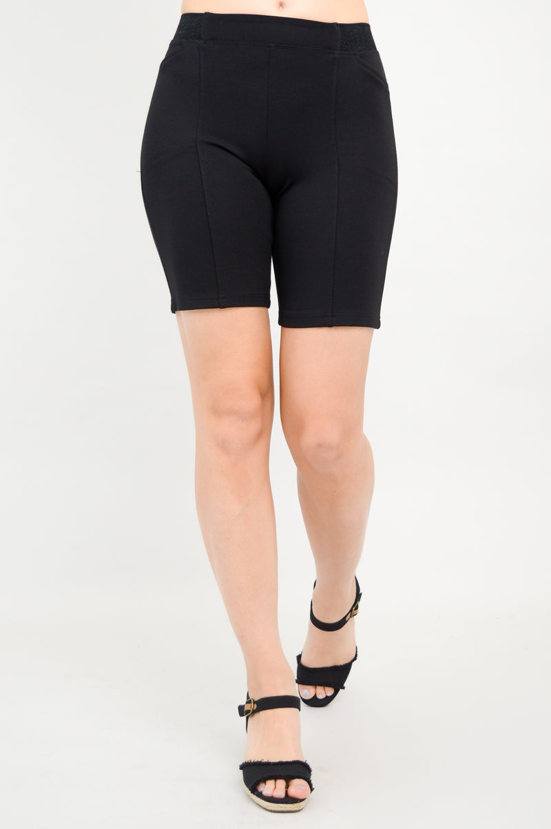 Cayman Shorts, Black, Modal - Final Sale