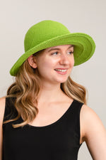 Lime Hat, Cotton