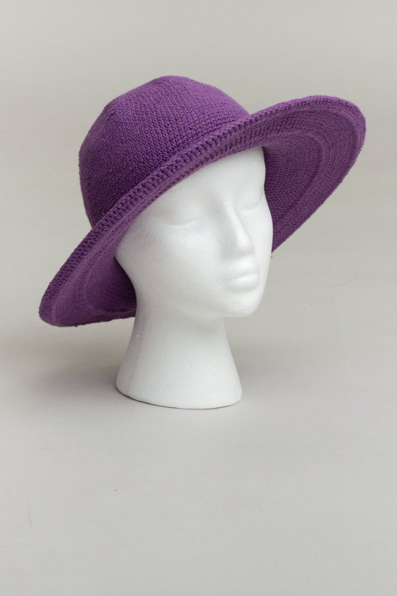 Purple Hat, Cotton