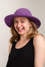Purple Hat, Cotton