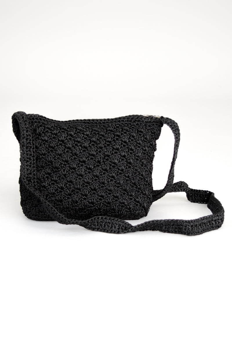 Crochet Bag, Black