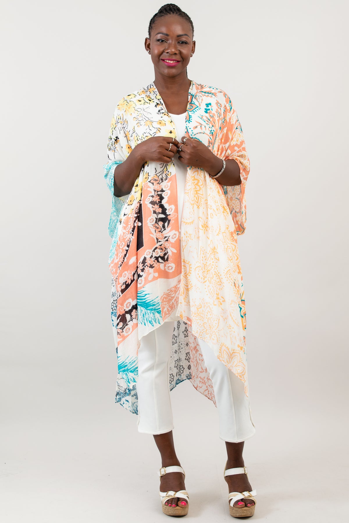 Darcy, Spring Patchwork, One Size