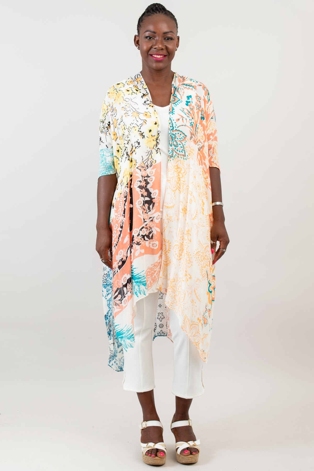 Darcy, Spring Patchwork, One Size