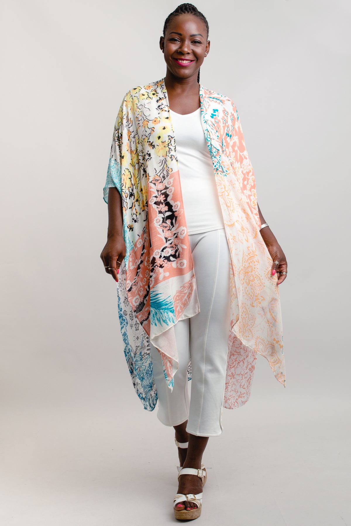 Darcy, Spring Patchwork, One Size