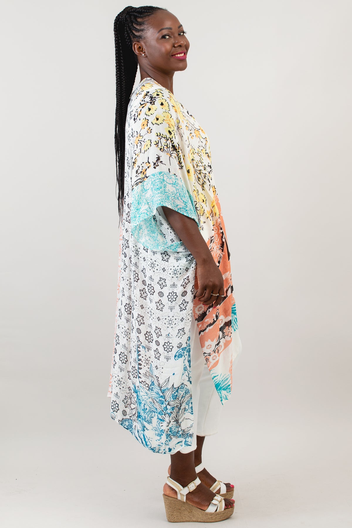 Darcy, Spring Patchwork, One Size