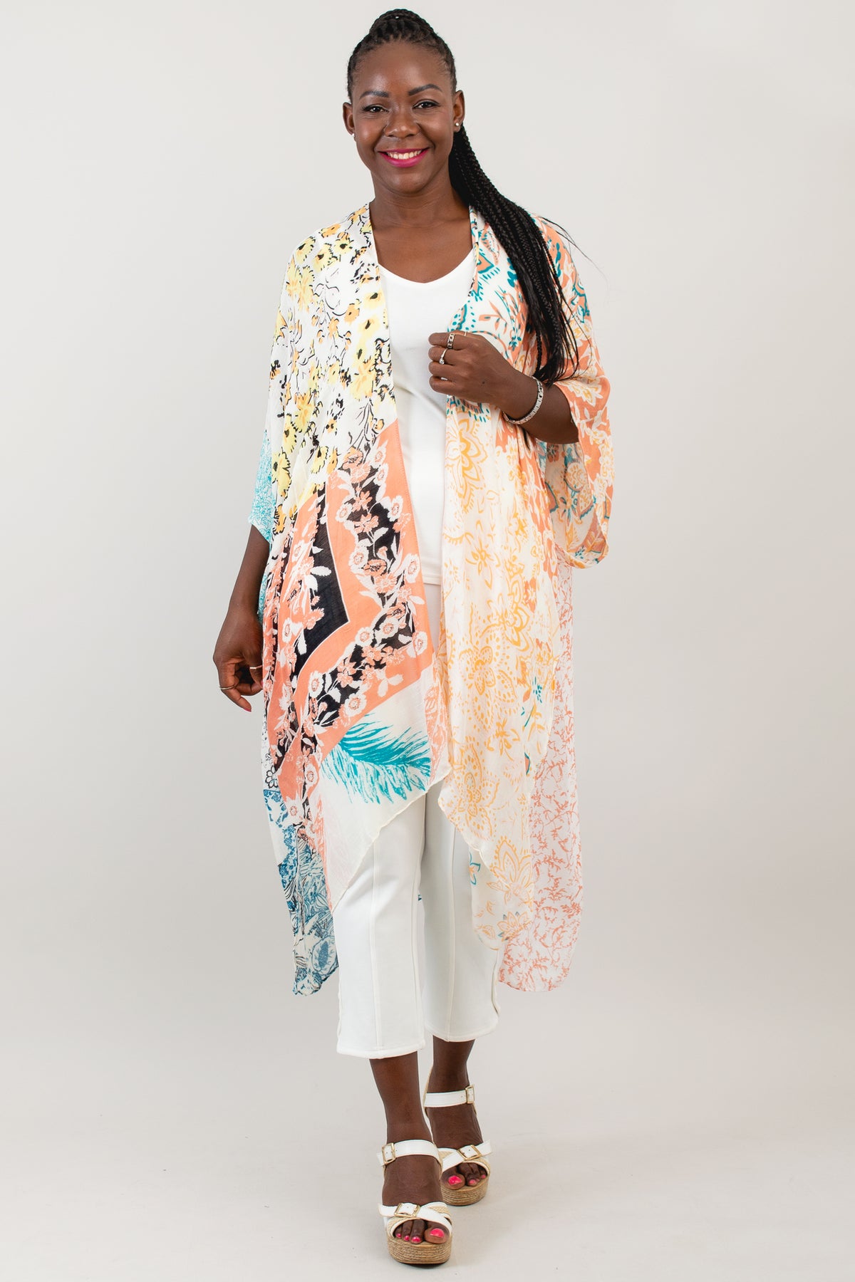 Darcy, Spring Patchwork, One Size