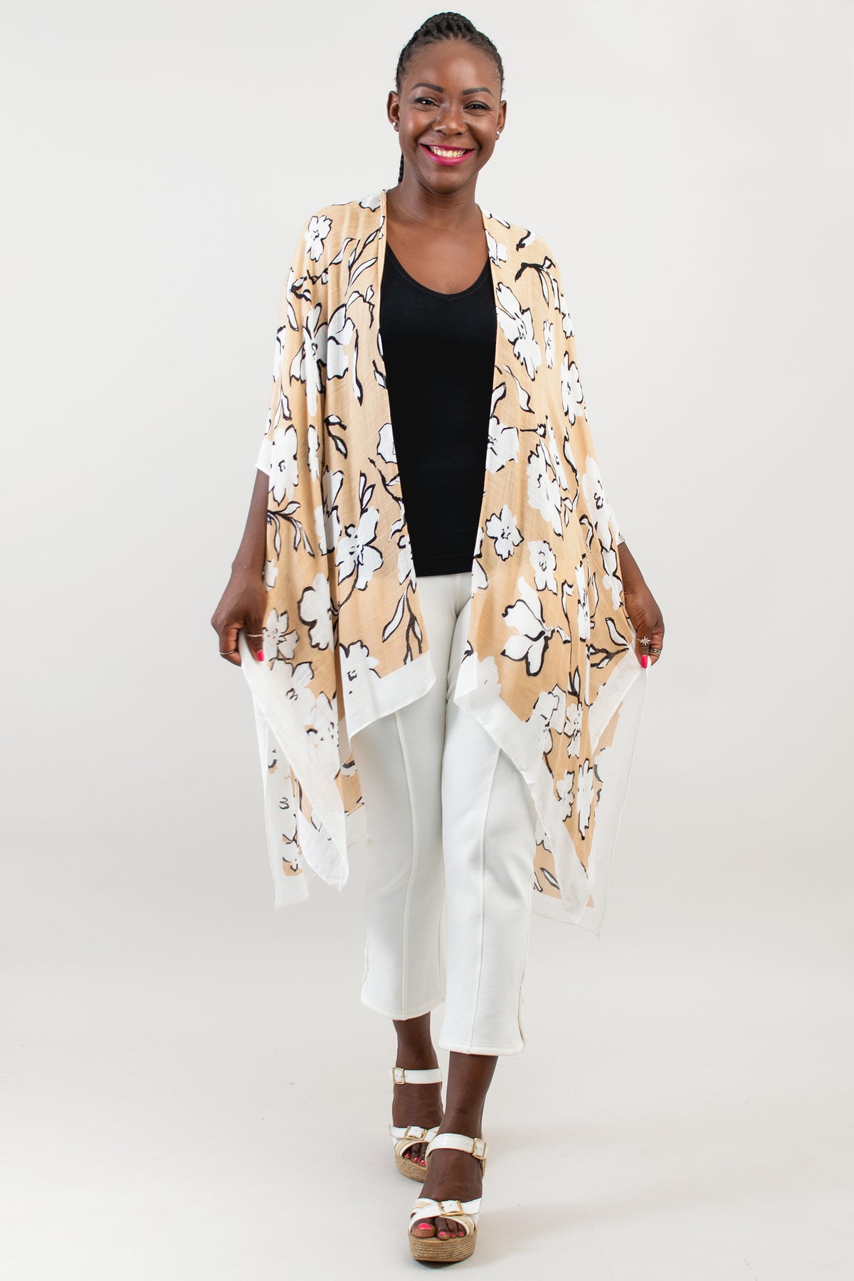 Darcy, Taupe Bloom, One Size