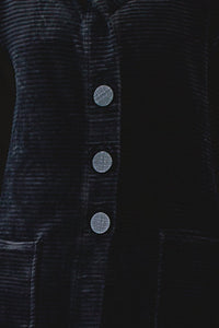 Doreen Jacket, Black, Bamboo Cotton