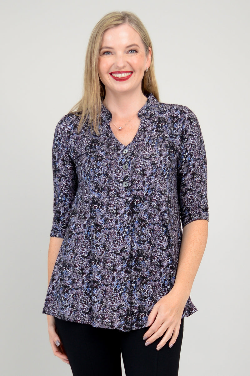 Edwina Top, Blue Space, Bamboo