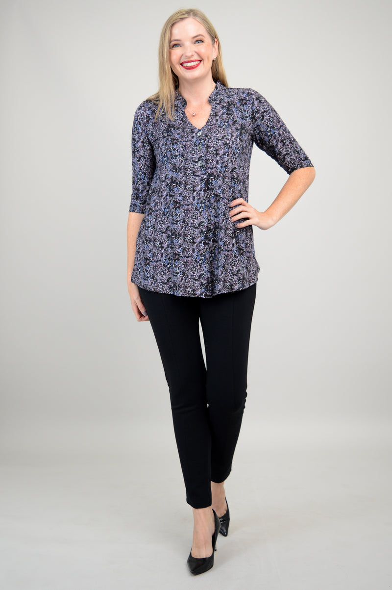 Edwina Top, Blue Space, Bamboo
