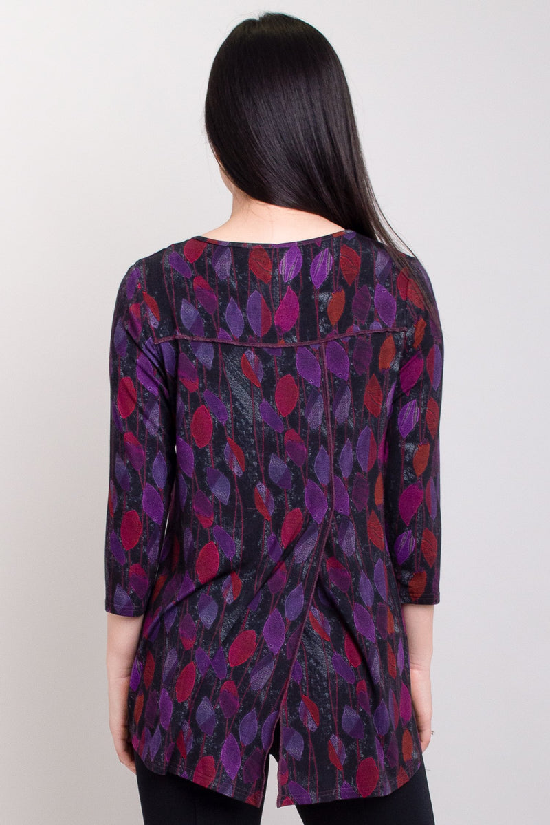 Franny Top, Orchid Leaf, Bamboo - Final Sale