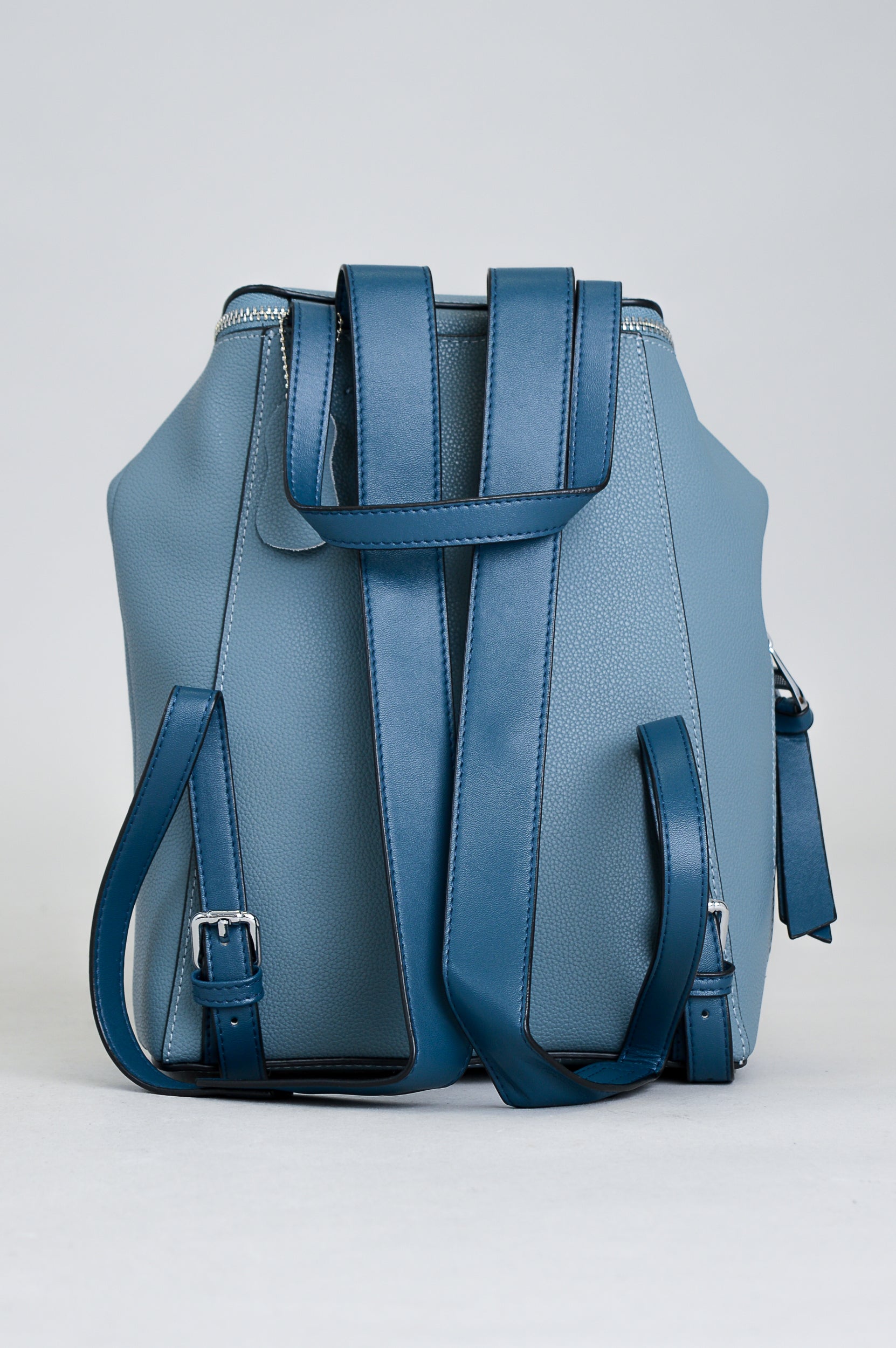 Ginny Backpack Denim Leather CAD Retail Blue Sky Clothing Co Ltd