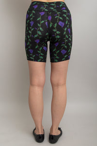 Hallie Shorts, Deco Flora, Bamboo- Final Sale