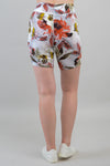Hallie Shorts, Floral Youth, Bamboo