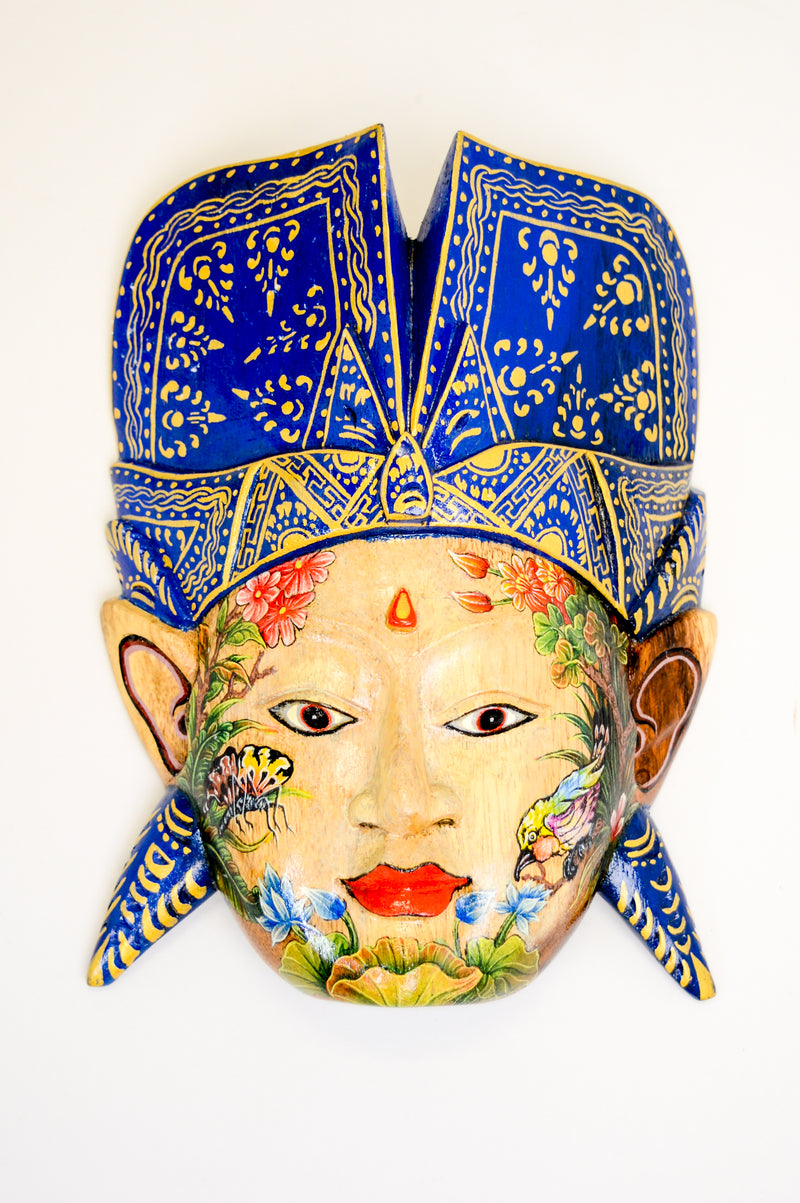 Hand Painted Wall Mask