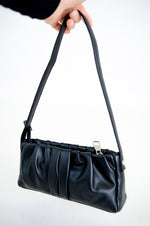 Janette Handbag, Black, Leather