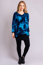 Joy Blouse, Blue Weave - Blue Sky Clothing Co
