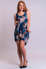 Judy Dress, Snakeskin, Bamboo - Blue Sky Clothing Co