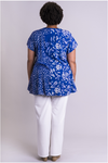 Kiana Top, Violet Rose Garden - Blue Sky Clothing Co